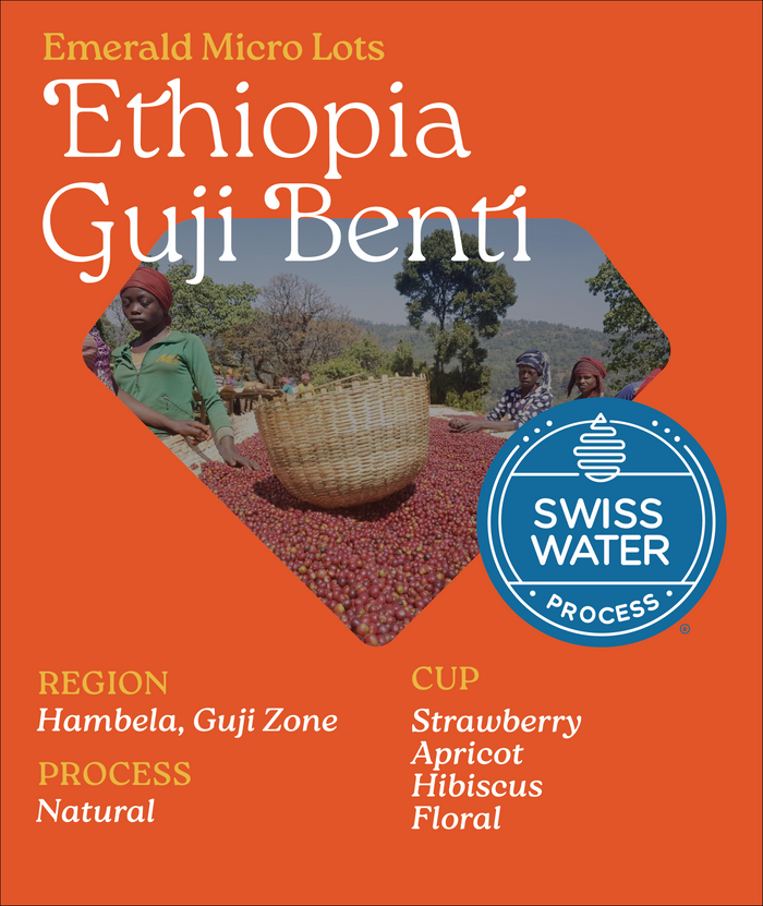 Ethiopia Guji Natural (EML) - Swiss Water Decaf
